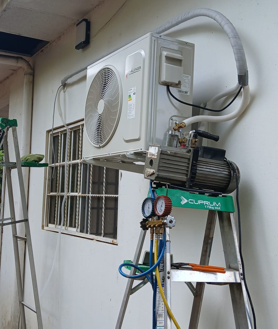 Aires Centrales — trabajo de Servicios Técnicos Marenco en Managua